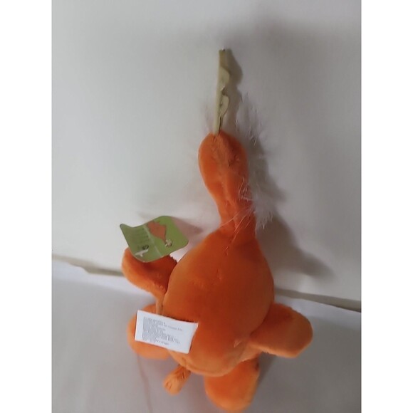 NEGU GRIF 7” ORANGE PLUSH Storyteller Philosopher Collector Pocket Lint - Picture 9 of 16